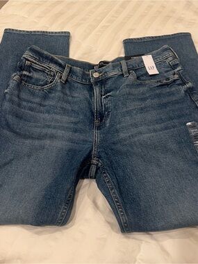 NWT Gap 90’s straight stretch high rise jean size 14/32R